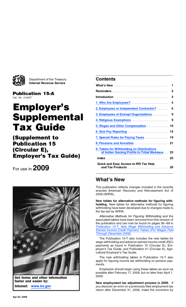 Federal Employer's Tax Guide Circular E Federal Withholding Tables 2021